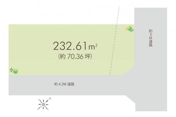 土地 日高市大字原宿 JR川越線高麗川駅 1,380万円