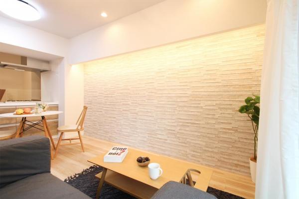 豊島園パークマンション　9階 リビング