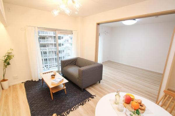 豊島園パークマンション　9階 リビング