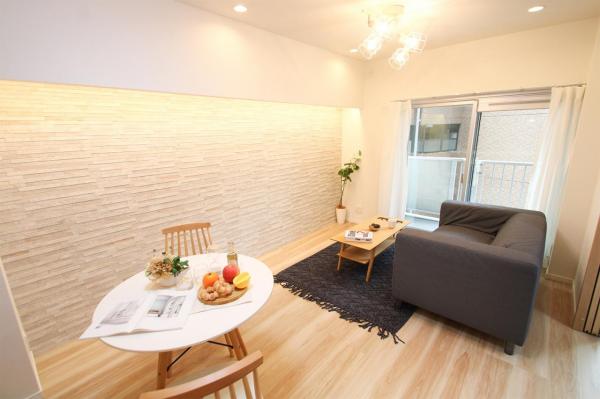 豊島園パークマンション　9階 リビング