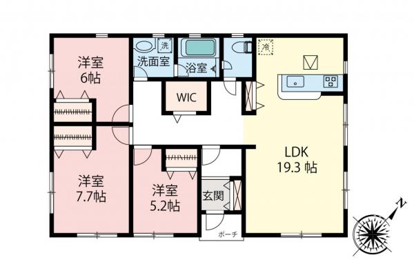 新築一戸建て 新座市あたご３丁目 JR武蔵野線新座駅 4,180万円