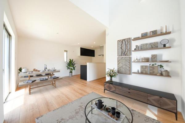 【価格変更／住協新所沢支店の現地販売会開催中】入間市扇台6丁目 新築分譲住宅 リビング