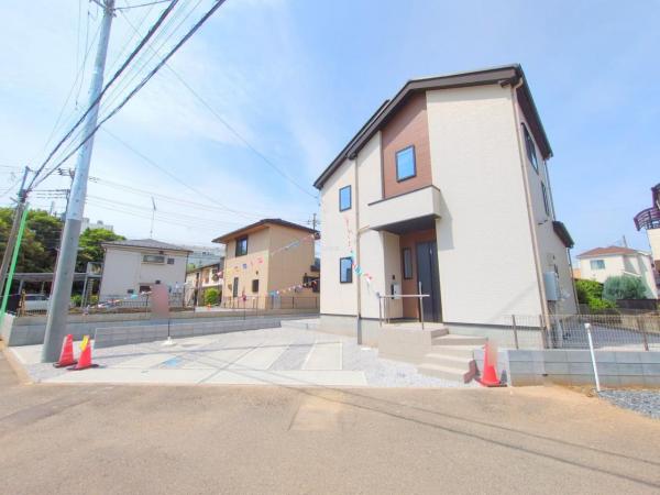 【敷地43坪超／4LDK】川越市宮元町　新築一戸建て　 (現況)外観写真