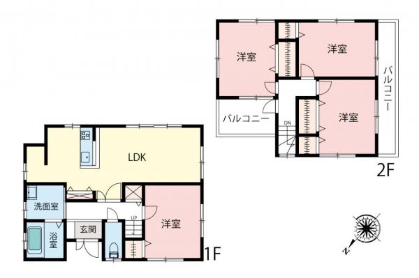 中古一戸建て 川越市大字砂久保 東武東上線新河岸駅 2,180万円
