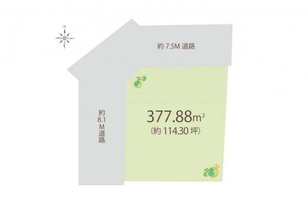 土地 入間市大字下谷ケ貫 西武池袋線入間市駅 1,890万円