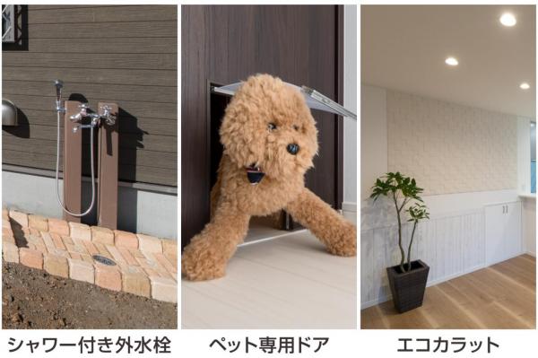【敷地40坪超】グランシア所沢小手指南 ～7家族の新街区～ 建物プラン例（外観写真）
