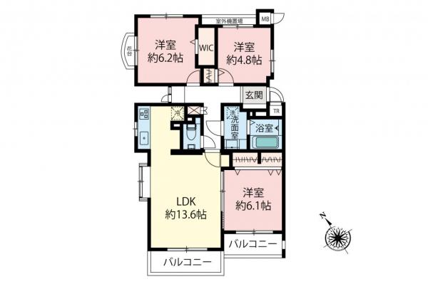 中古マンション 練馬区北町３丁目 東武東上線東武練馬駅 5,680万円