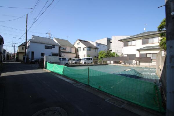 練馬区小竹町2丁目　土地 前面道路含む現地写真