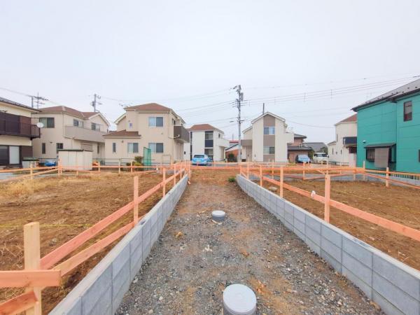 所沢市久米　新築一戸建て (現況)外観写真