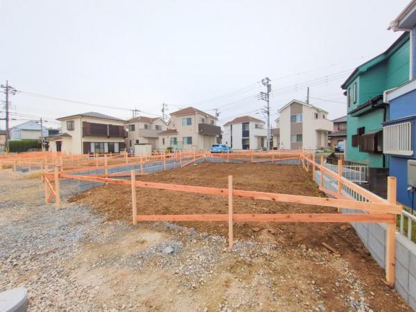 所沢市久米　新築一戸建て (現況)外観写真