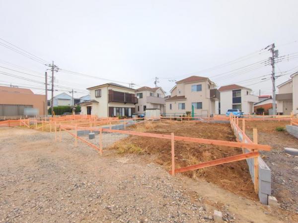 所沢市久米　新築一戸建て (現況)外観写真