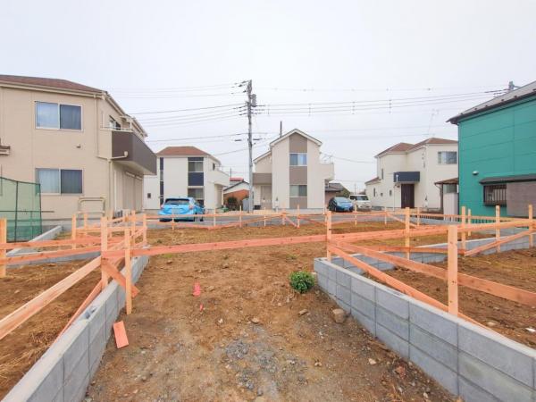所沢市久米　新築一戸建て (現況)外観写真