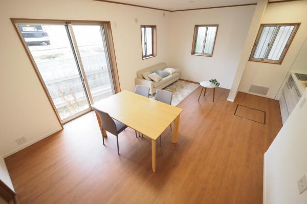 志木市下宗岡4丁目　中古一戸建て リビングダイニング