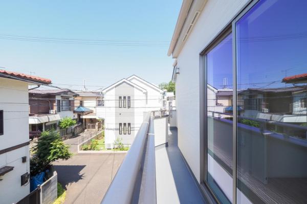 小平市上水新町2丁目　新築一戸建て バルコニー