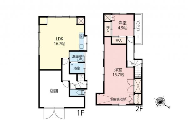 中古一戸建て 川越市砂新田２丁目 東武東上線新河岸駅 1,980万円