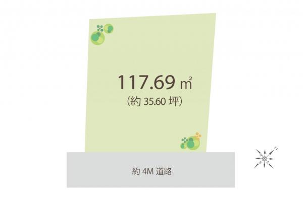 土地 狭山市入間川 西武新宿線狭山市駅 2,000万円