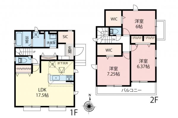 新築一戸建て ふじみ野市駒林 東武東上線ふじみ野駅 3,980万円