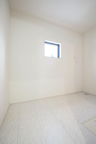 【土地40坪・4ＬＤＫ】川越市藤間　新築一戸建て 脱衣所