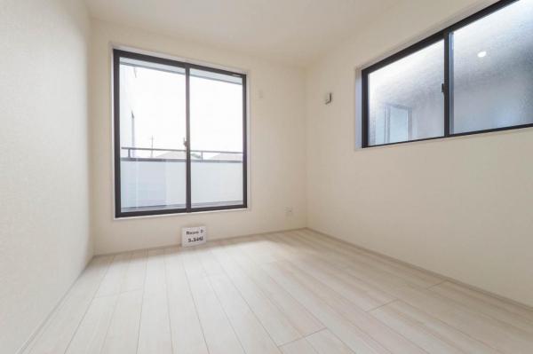 【土地40坪・4ＬＤＫ】川越市藤間　新築一戸建て リビング以外の居室