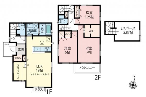 新築一戸建て 新座市片山１丁目 西武池袋線ひばりヶ丘駅 4,307万円