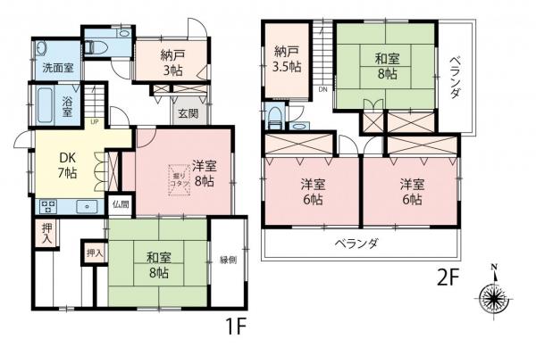 中古一戸建て 日高市大字南平沢 JR川越線高麗川駅 1,850万円
