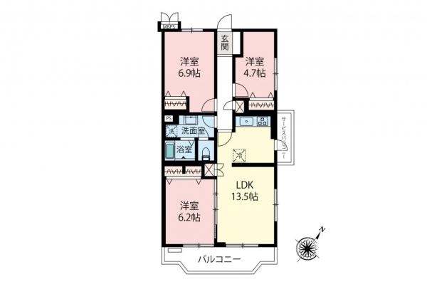 中古マンション 志木市館１丁目 東武東上線柳瀬川駅 2,790万円