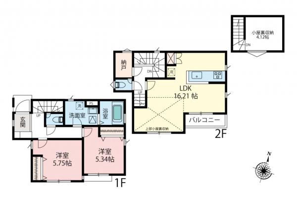 新築一戸建て 練馬区石神井町６丁目 西武池袋線石神井公園駅 6,780万円