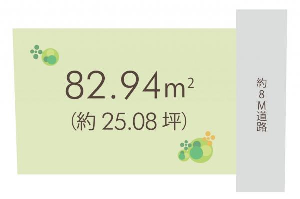 土地 練馬区関町北１丁目 西武新宿線武蔵関駅 6,980万円