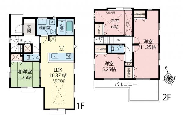 新築一戸建て ふじみ野市築地３丁目 東武東上線ふじみ野駅 4,890万円～4,898万円