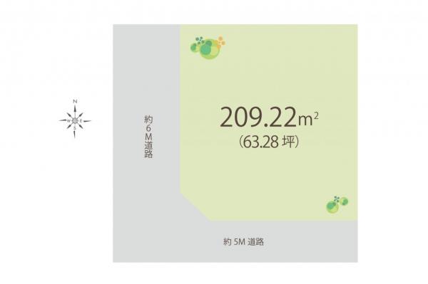 土地 所沢市中新井４丁目 西武新宿線新所沢駅 3,540万円