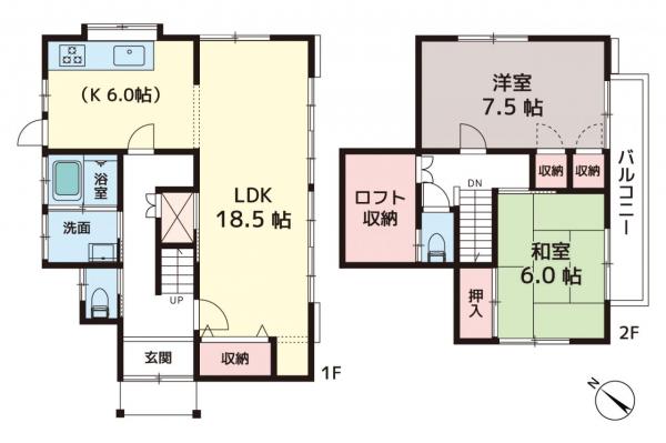 【住協新所沢支店の現地内覧会開催中】入間市寺竹 フルリフォーム住宅 間取り図