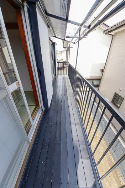 【住協新所沢支店の現地内覧会開催中】入間市寺竹 フルリフォーム住宅 バルコニー