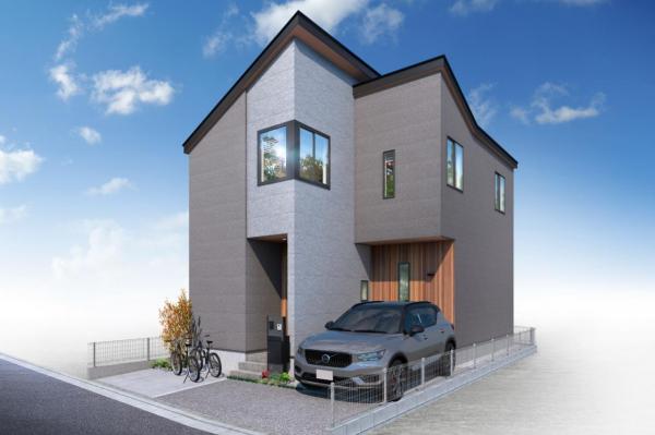 完全提案型住宅「OBLIS（オブリス）」誕生。 オブリス大泉学園Ⅱ 完成予想図（外観）