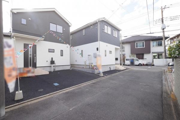 西東京市南町3丁目　新築一戸建て 前面道路含む現地写真