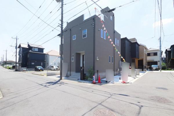 【見学予約受付中♪／角地／スカイバルコニー】清瀬市中里5丁目　未入居一戸建て (現況)外観写真