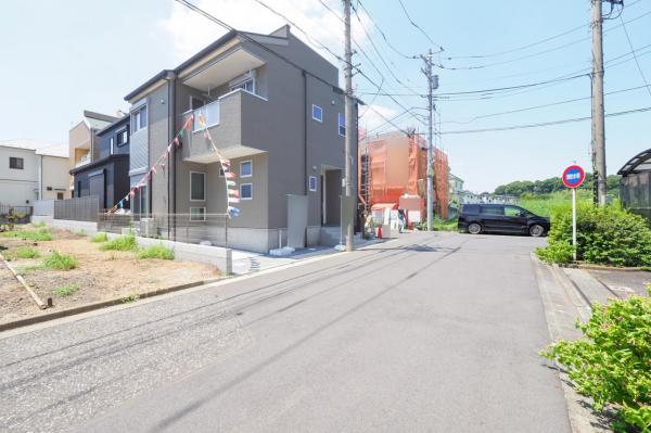 【見学予約受付中♪／角地／スカイバルコニー】清瀬市中里5丁目　未入居一戸建て (現況)外観写真