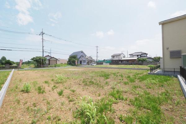 坂戸市片柳　土地 現地土地写真
