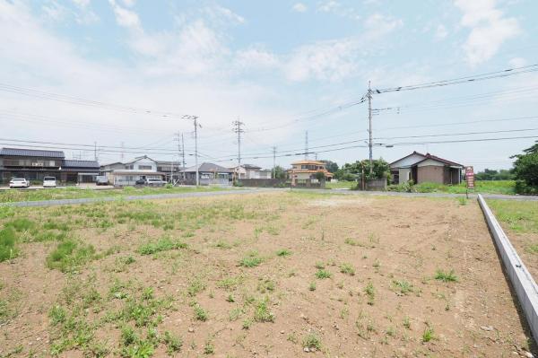 坂戸市片柳　土地 現地土地写真