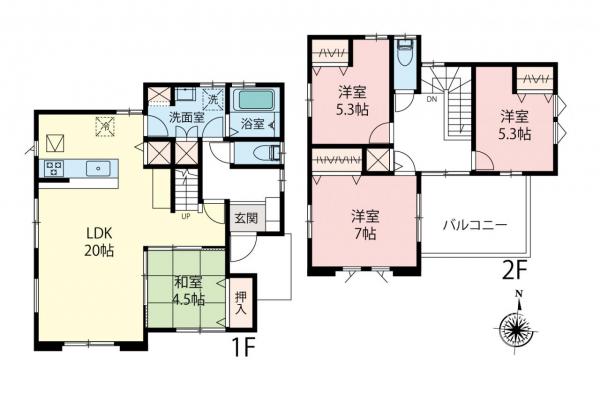 新築一戸建て 東松山市大字石橋 東武東上線東松山駅 3,480万円～3,680万円