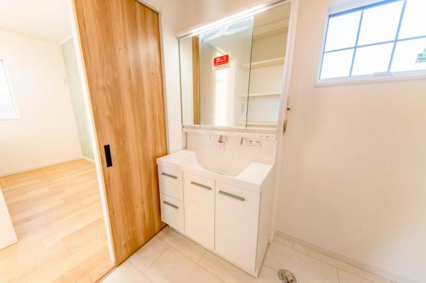【仲介手数料不要！】狭山市柏原　新築一戸建て 洗面化粧台
