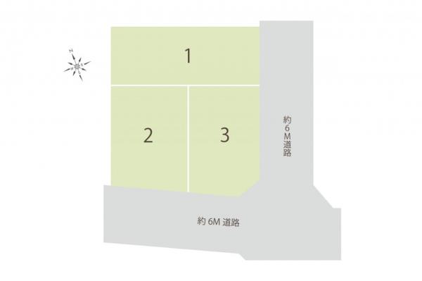 土地 所沢市緑町３丁目 西武新宿線新所沢駅 3,599万円～3,899万円