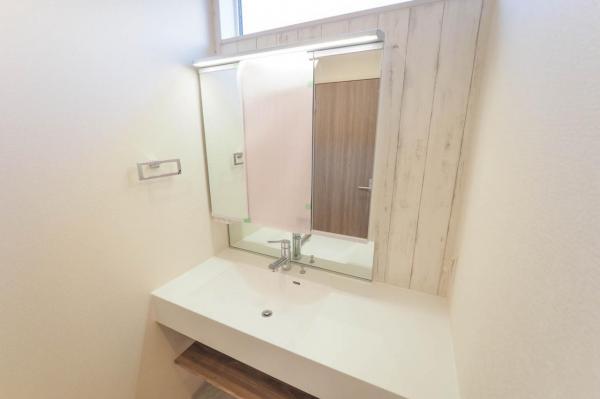 ふじみ野市亀久保　新築一戸建て 洗面化粧台