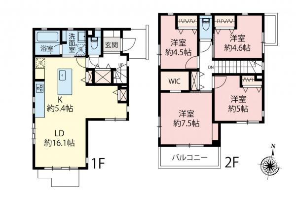 中古一戸建て 練馬区田柄３丁目 都営大江戸線光が丘駅 1億3,500万円