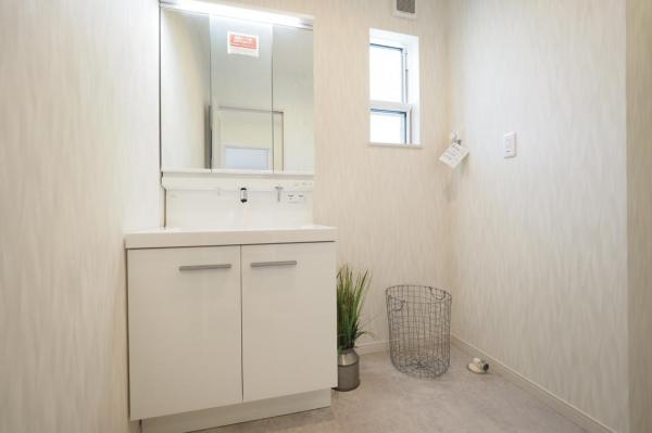 川越市志多町　新築一戸建て 洗面化粧台