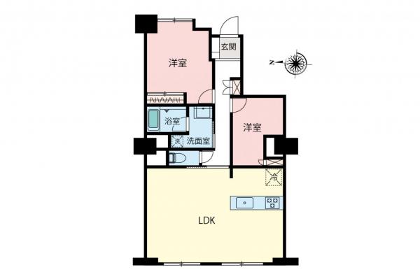 所沢スカイライズタワー　31階 間取り図