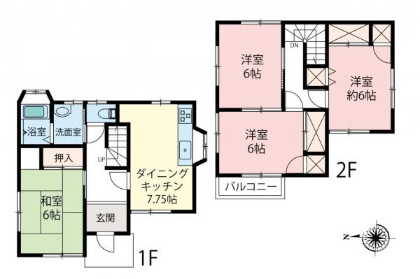 中古一戸建て 東松山市大字東平 東武東上線東松山駅 849万円