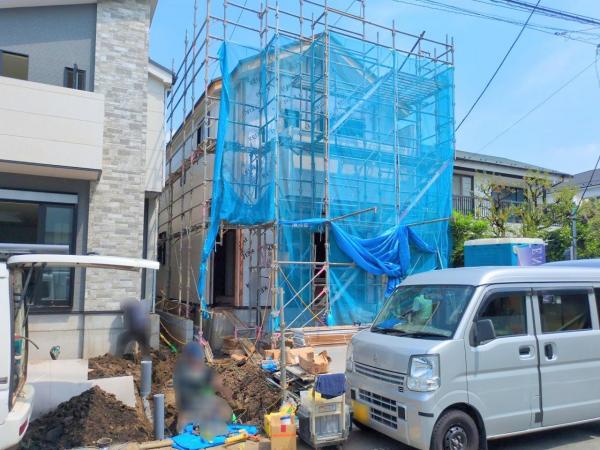 板橋区高島平5丁目　新築一戸建て (現況)外観写真