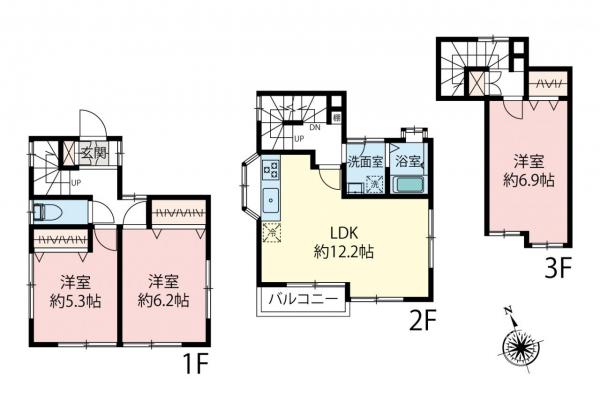 中古一戸建て 朝霞市幸町１丁目 東武東上線朝霞駅 3,380万円