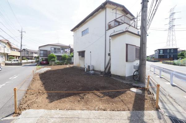 所沢市荒幡　土地 前面道路含む現地写真