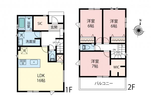 新築一戸建て 所沢市けやき台１丁目 西武新宿線新所沢駅 5,190万円～5,690万円